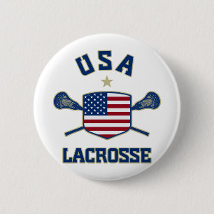 Badge Rond 5 Cm LES Etats-Unis