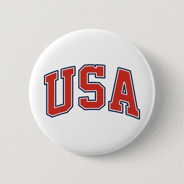 Badge Rond 5 Cm Les ETATS-UNIS 2012 (Devant)