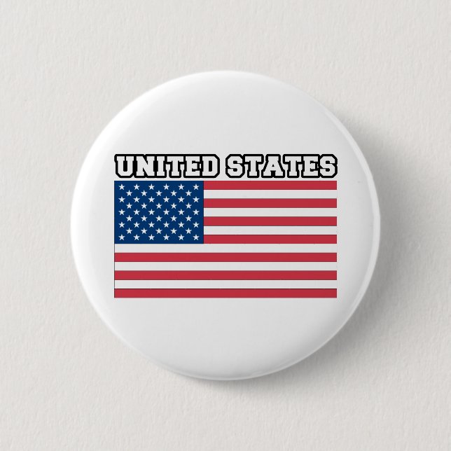 Badge Rond 5 Cm Les Etats-Unis diminuent (Devant)