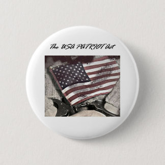 Badge Rond 5 Cm Les Etats-Unis Patriot Act