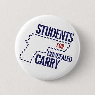 Badge Rond 5 Cm Les étudiants pour caché portent le bouton de lo