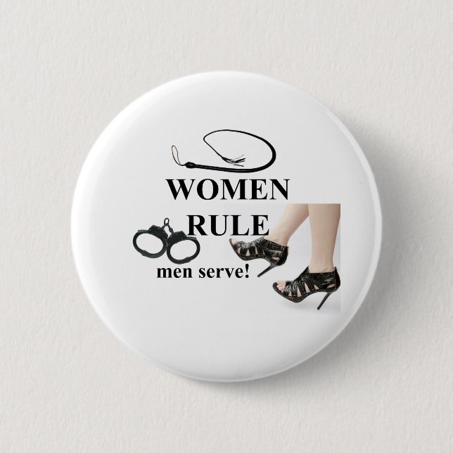 BADGE ROND 5 CM LES FEMMES (Devant)
