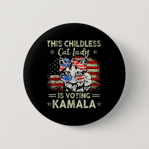 Badge Rond 5 Cm Les femmes au chat contre le fascisme 3