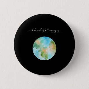 Badge Rond 5 Cm Les Femmes Et Le Réchauffement climatique Se Récha