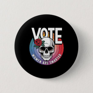 Badge Rond 5 Cm Les Femmes Sont Smarter Harris 2024 Wheimer 2024 V