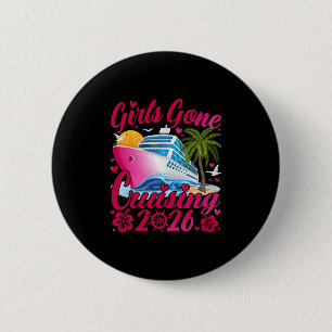 Badge Rond 5 Cm Les filles en croisière 2026 Vacances en croisière