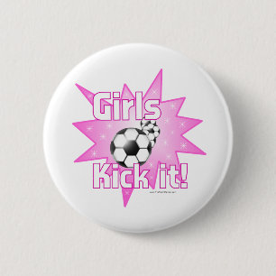 Badge Rond 5 Cm Les filles le tuent