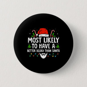 Badge Rond 5 Cm Les Fun Xmas Les Plus Susceptibles D'Avoir Une Mei