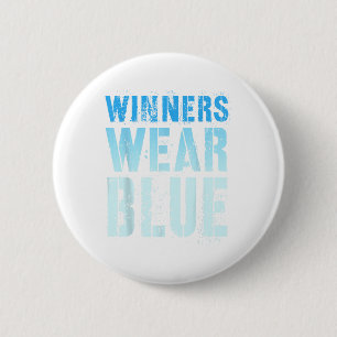 Badge Rond 5 Cm Les gagnants vintages portent un Mat de guerre de