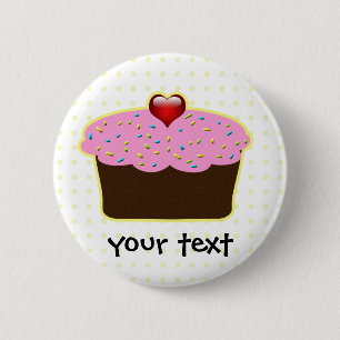 Badge Rond 5 Cm Les gâteaux mignons