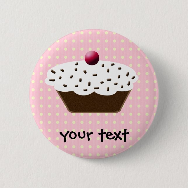 Badge Rond 5 Cm Les gâteaux mignons (Devant)