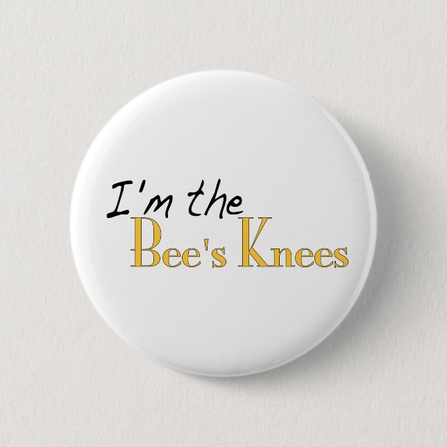 Badge Rond 5 Cm Les genoux des abeilles (Devant)