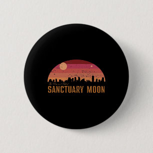 BADGE ROND 5 CM LES HAUSSES ET LA CHUTE DE LA LUNE DES SANCTUAIRES