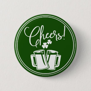 Badge Rond 5 Cm Les Irlandais célèbrent la fête de la bière de