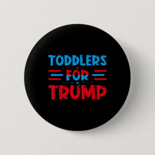 Badge Rond 5 Cm Les jeunes pour Trump Kids Trump 2024
