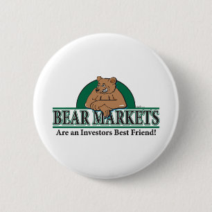Badge Rond 5 Cm Les marchés-ours-les-investisseurs-les-meilleurs-a