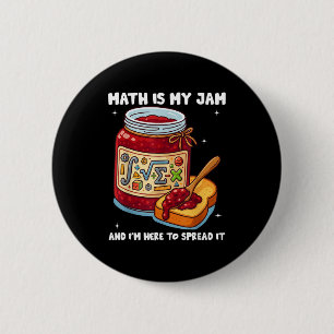 Badge Rond 5 Cm Les Maths Sont Ma Passion Et Je Suis Là Pour Les R