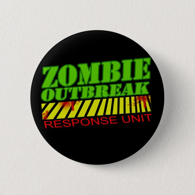 Badge Rond 5 Cm les mecs les filles les zombies morts les zombies  (Devant)