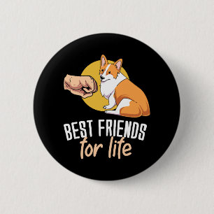 Badge Rond 5 Cm Les meilleurs amis pour la vie