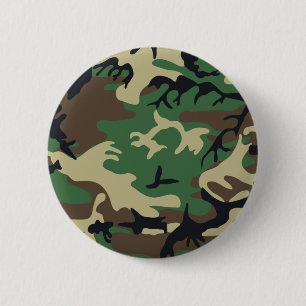 Badge Rond 5 Cm Les militaires camouflent le bouton
