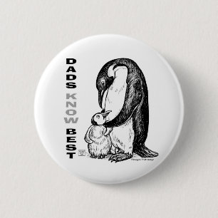Badge Rond 5 Cm Les papas savent mieux