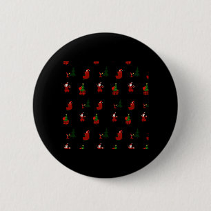 Badge Rond 5 Cm Les Patters d'Ugly Christmas