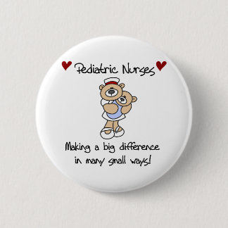 Badge Rond 5 Cm Les pédiatres d'ours font une différence