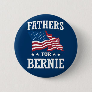 BADGE ROND 5 CM LES PÈRES DES SANDERS DE BERNIE