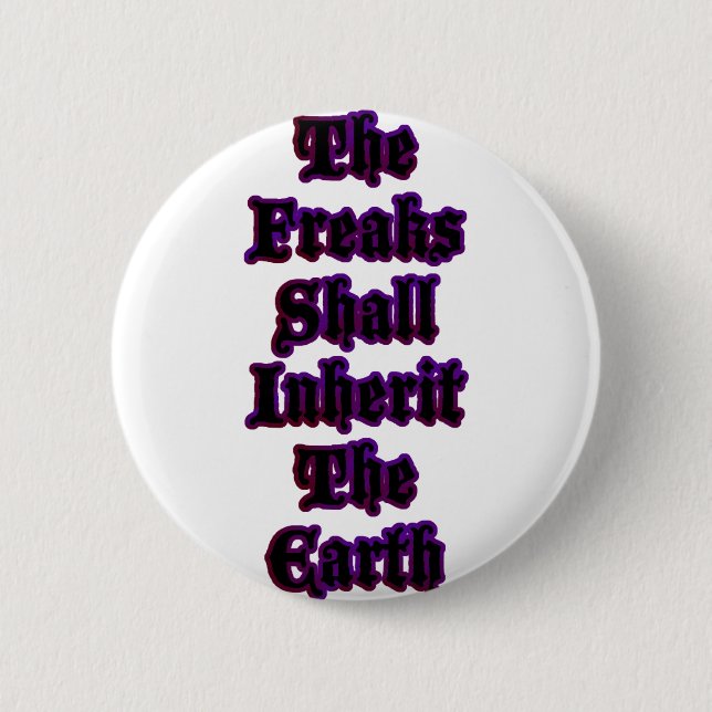 Badge Rond 5 Cm Les phénomènes hériteront de la terre (Devant)