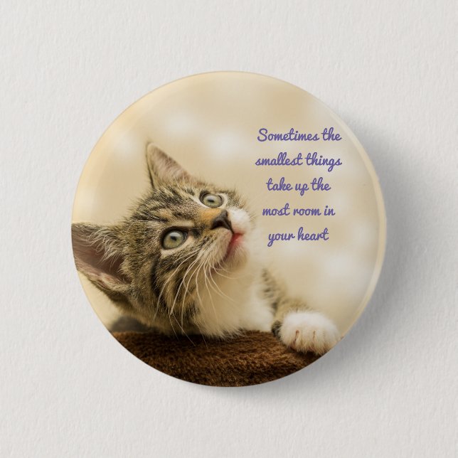 Badge Rond 5 Cm Les plus petites choses (Devant)