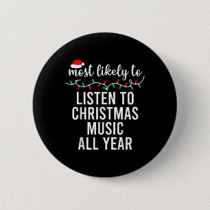 Badge Rond 5 Cm Les Plus Susceptibles De Correspondre À Noël Pajam