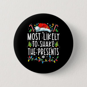 Badge Rond 5 Cm Les Plus Susceptibles De Secouer Le Correspondant 