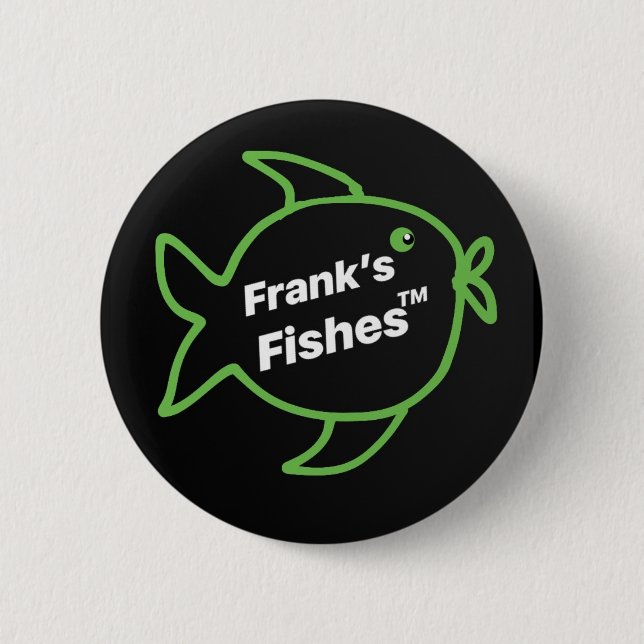 Badge Rond 5 Cm Les poissons 1 de Frank (Devant)