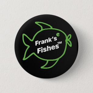Badge Rond 5 Cm Les poissons 1 de Frank