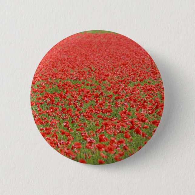 Badge Rond 5 Cm Les Poppies ! (Devant)