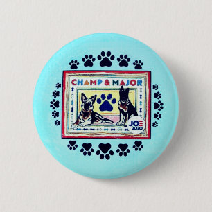 Badge Rond 5 Cm Les premiers chiens du président Joe Biden