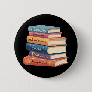 Badge Rond 5 Cm Les romans de Jane Austen VII