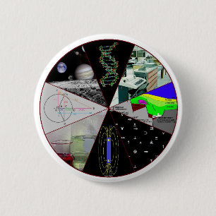 Badge Rond 5 Cm Les sciences