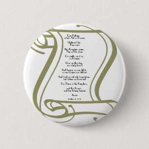 Badge Rond 5 Cm Les seigneurs Prayer