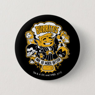 Badge Rond 5 Cm Les titans de l'adolescence vont ! Le garçon