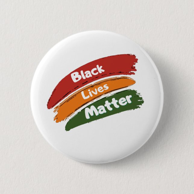 Badge Rond 5 Cm Les vies noires comptent (Devant)