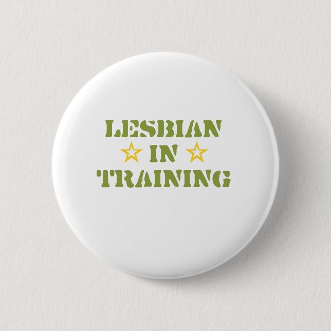 BADGE ROND 5 CM LESBIENNE DANS LA FORMATION (Devant)