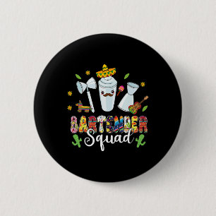 Badge Rond 5 Cm L'Escouade Byrtender Laisse Fiesta Cinco De Mayo M