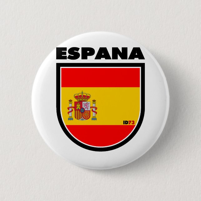 Badge Rond 5 Cm L'Espagne (Devant)