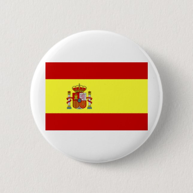 Badge Rond 5 Cm L'Espagne (Devant)