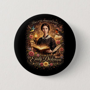 Badge Rond 5 Cm L'Espoir aux Ailes