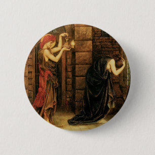 Badge Rond 5 Cm L'Espoir dans une prison de désespoir d'Evelyn De 