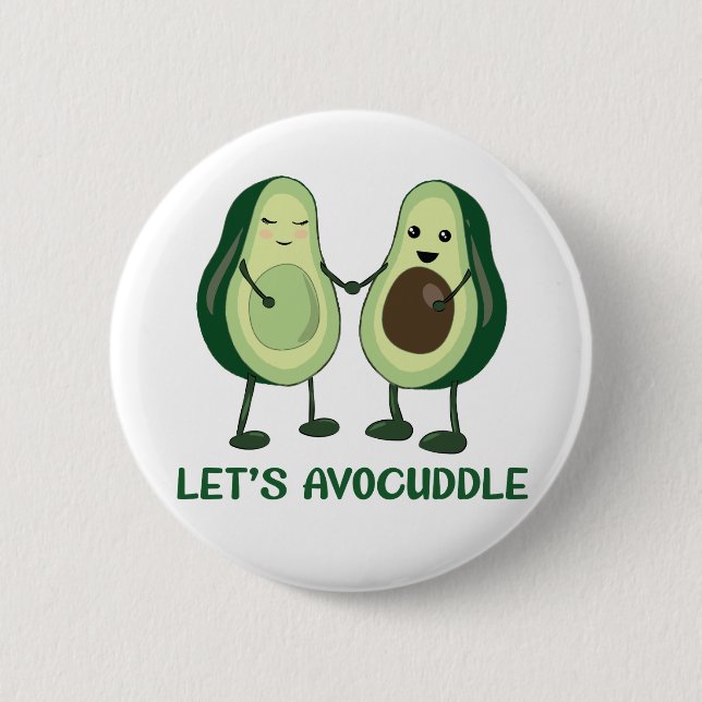 Badge Rond 5 Cm Let's Avocat (Devant)