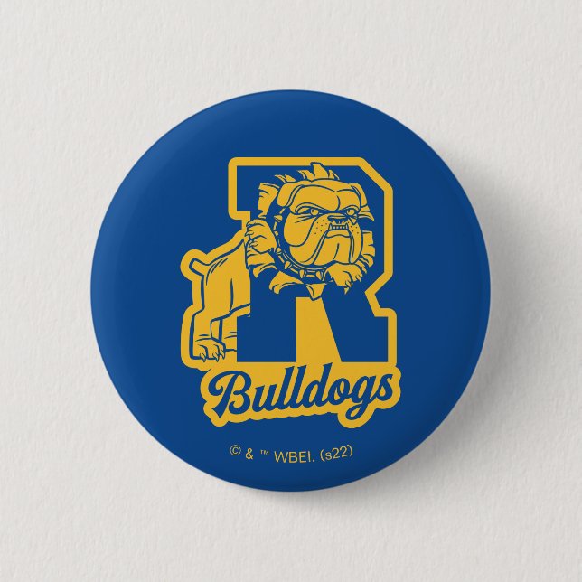 Badge Rond 5 Cm Letterman Riverdale Bulldogs (Devant)