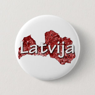 Badge Rond 5 Cm Lettonie